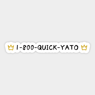 Dial Quick Yato Sticker